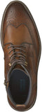 Johnston & Murphy Men's Cody Size 12 Tan Full Grain Leather Wingtip Boots