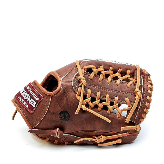 Nokona Classic Walnut Modified Trap Tan Lace Right Handers Baseball Glove