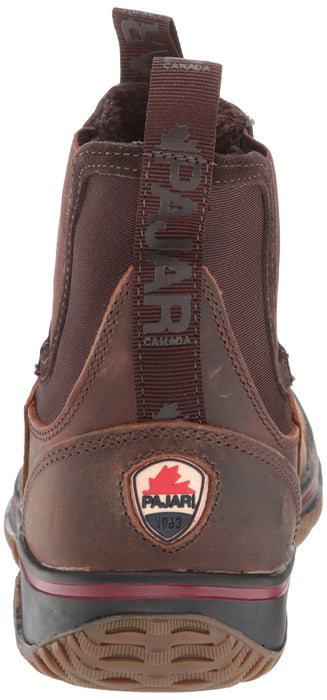 Pajar Men's Gavel Size 9 Black Leather Pull-Up Waterproof Chelsea Boot