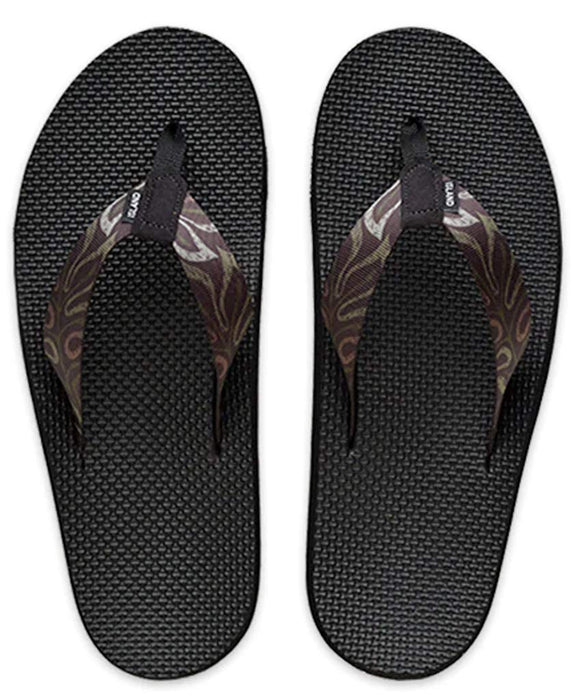 Island Slipper Mens Nylon Thong Jungle Size 12 Sandals