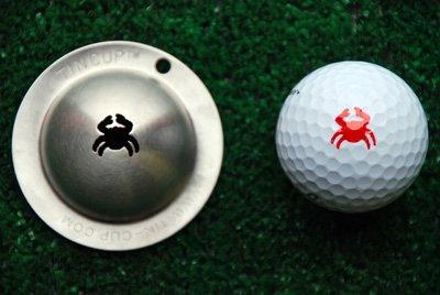 Tin Cup Golf Ball Custom Marker Alignment Tool