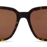 Otis Eyewear Crossroads Matte Dark Tort Brown Polarized Mineral Lens Sunglasses