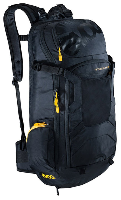 Evoc FR Trail Blackline Black Protector M/L 20L Backpack with Rain Cover