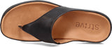 Strive Women's Capri Black Size 6.5 Built-in Arch Support Orthotic Sandal