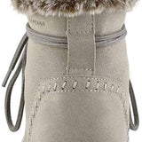 Cougar Women's Vanetta Mushroom Suede Size 10 Premium Faux Fur Mid Boot