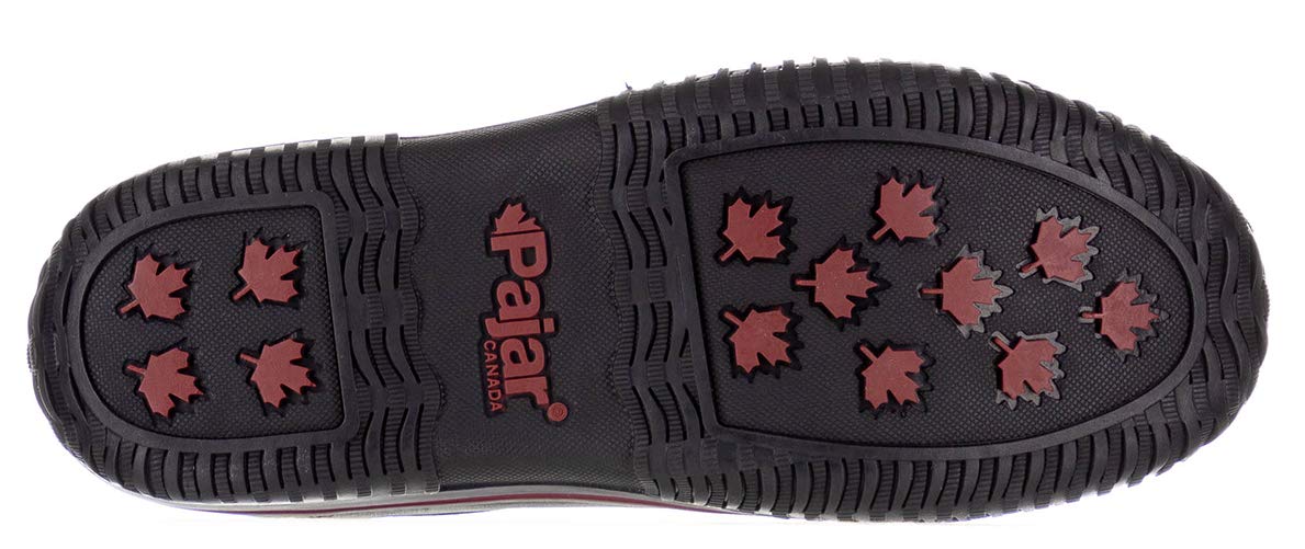 Pajar Men's Tavin 2.0 Size 10 Black Leather With Ballistic Nylon Waterproof Snow Boots