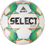 Select Futsal Magico White/Green Senior Soccer Ball