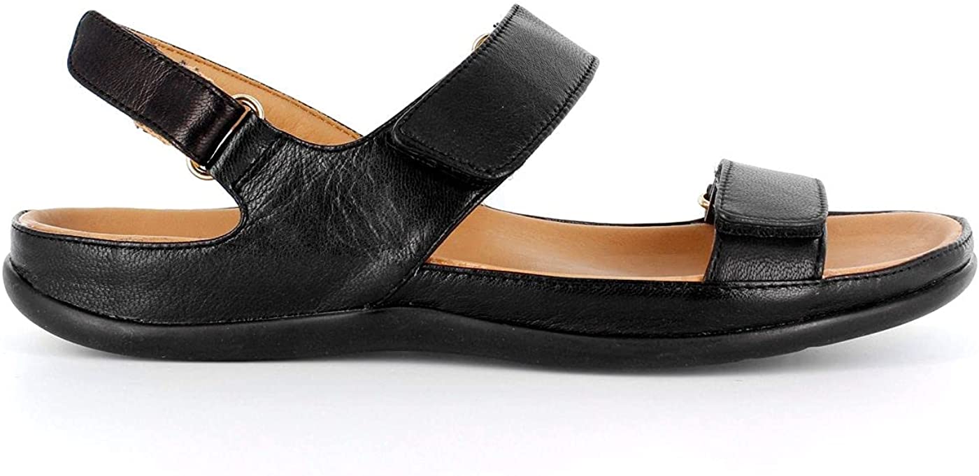 Strive Women's Kona Black Size 6.5 Built-in Arch Support Orthotic Sandal