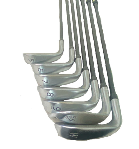 Mens PXG Gen3 0311P 5-SW Golf Club Iron Set with Mitsubishi Golf 60 A Graphite Shaft