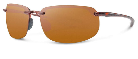Abaco Men's Outrigger Tortoise/Brown Polarized Sunglasses