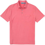 Tori Richard Men's Passport Hibiscus Medium Short Sleeve Polo Golf Shirt - Sports by Sager