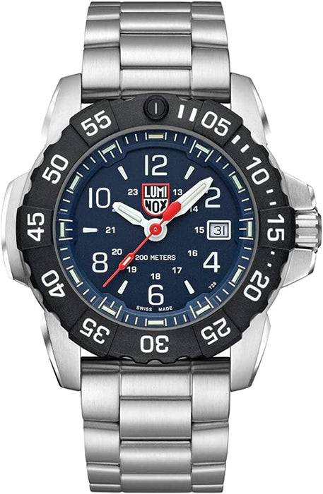 Luminox Men's Navy Seal Sea Series Steel/Blue 45mm Analog Military Dive Watch