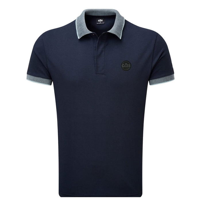 Gill Men's Lucca Organic Cotton X-Large Dark Navy Short Sleeve Polo Shirt
