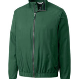 Cutter & Buck Men's Nine Iron Twill Breathable Vented Back Full Zip Water Resistant Jacket (Hunter - XX-Large)