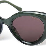 Radley London Women's 6502 Palm Leaf Green Oversized Cat Eye Sunglasses