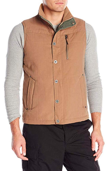 Mountain Khakis Mens Primaloft Swagger Vest Classic Fit Tobacco Size Small