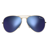 Bex Wesley Polarized Gold/Sky Sunglasses