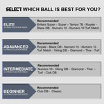 Select Bundle of 10 Royale V22 Soccer Balls Red/Purple Size 5