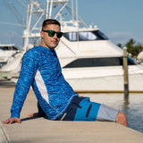 White Water XX-Large Waterprint Grander Breathable Long Sleeve Shirt