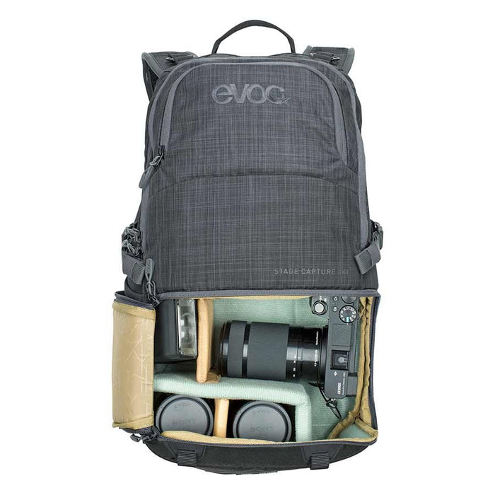 Evoc Stage Capture 16L Heather Carbon Grey Photography Backpack