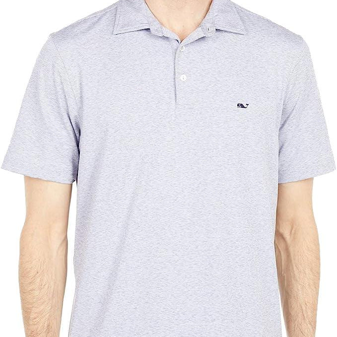 Vineyard Vines Men's St. Jean Stripe Sankaty Polo