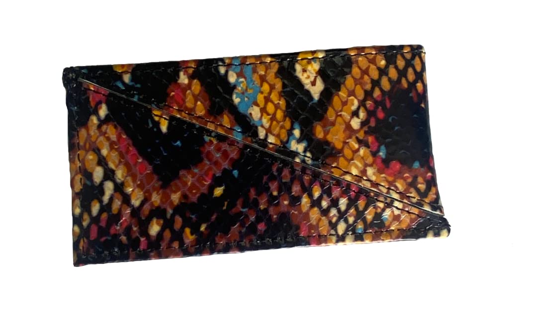 Hammitt Women's Botanical Snake Metro Leather Card Case