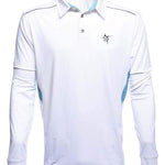 White Water Burgee Print Polo Breathable Short Sleeve Shirt - Sports by Sager