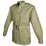 Safari Jacket for Men - Khaki - Sports by Sager