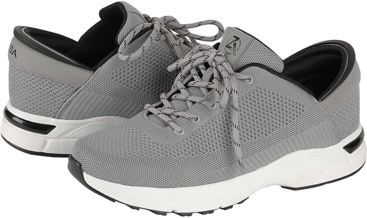 Zeba Men's Grey Size 13 Hands Free Slip-On Walking Shoes