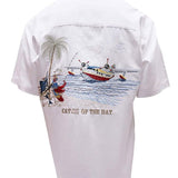 Bamboo Cay Mens Catch Of The Day Rayon Shirt