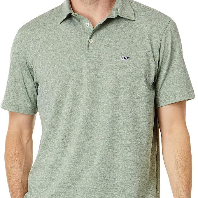 Vineyard Vines Men's Dunmore Solid Sankaty Polo
