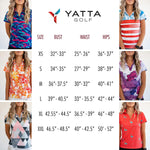 Yatta Golf Womens Standout Performance Short Sleeve Golf Polo Shirt