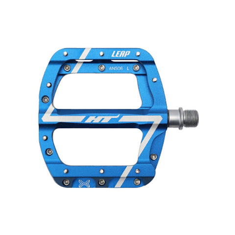 HT Components Leap ANS08 Pedals - Platform, Aluminum, 9/16", Royal Blue