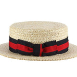 Scala Men's Dress Straw Gondola Laichow Braid Boater Hat