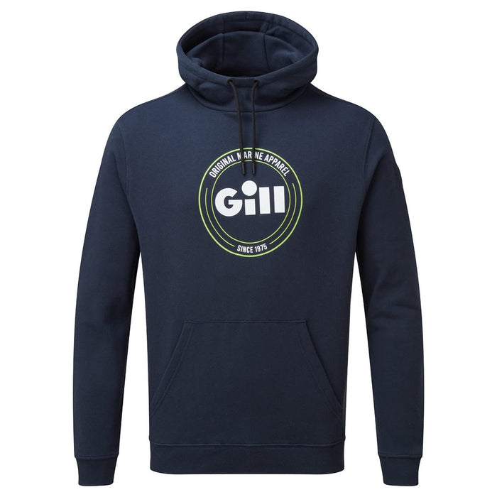 Gill Men's Cavo Organic Cotton Hoodie XX-Large Dark Navy Long Sleeve Sweatshirt