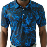 Yatta Golf Mens Standout Performance Short Sleeve Golf Polo Shirt