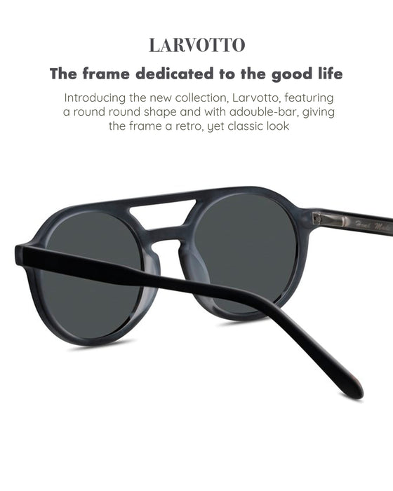 Christopher Cloos Larvotto Minimalistic Polarized Sunglasses