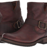 The Frye Company Womens Redwood Veronica Bootie Size 8.5 Oiled Leather Boots