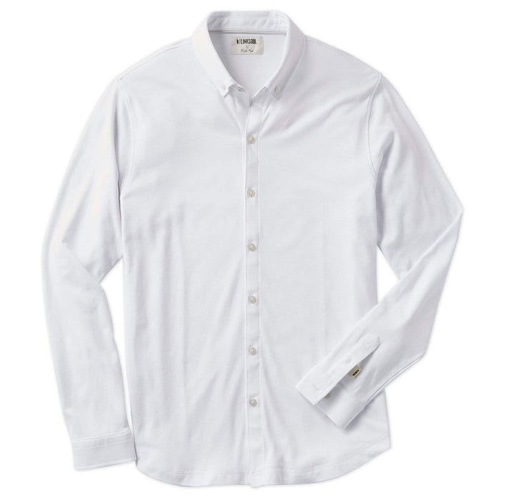 Link Soul Men's Sustainably-Minded Knit Long Sleeve Shirt