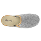 Strive Men's Cologne Light Grey Size 9  Wool Mule Orthotic Slipper