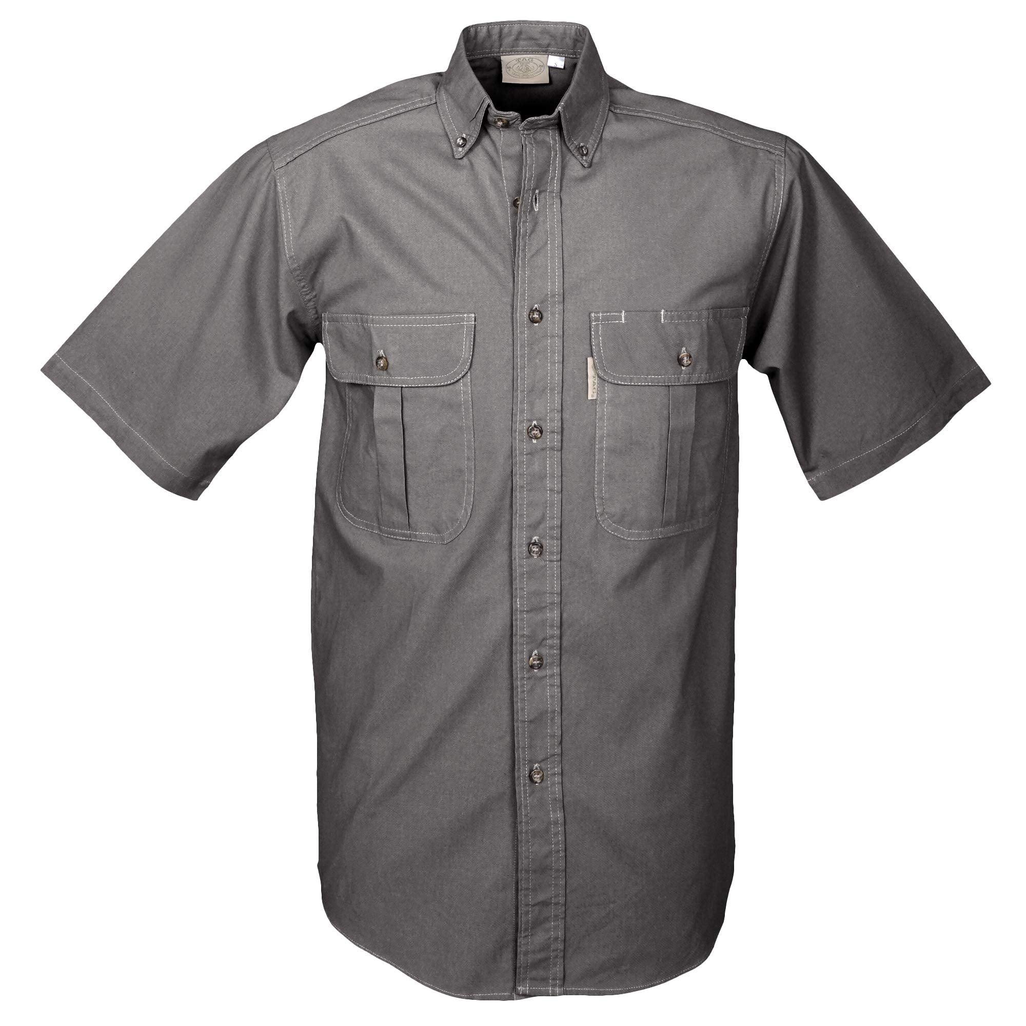 TAG Safari Men's Safari Short Sleeve Shirt w Chest Pockets - Sports by Sager
