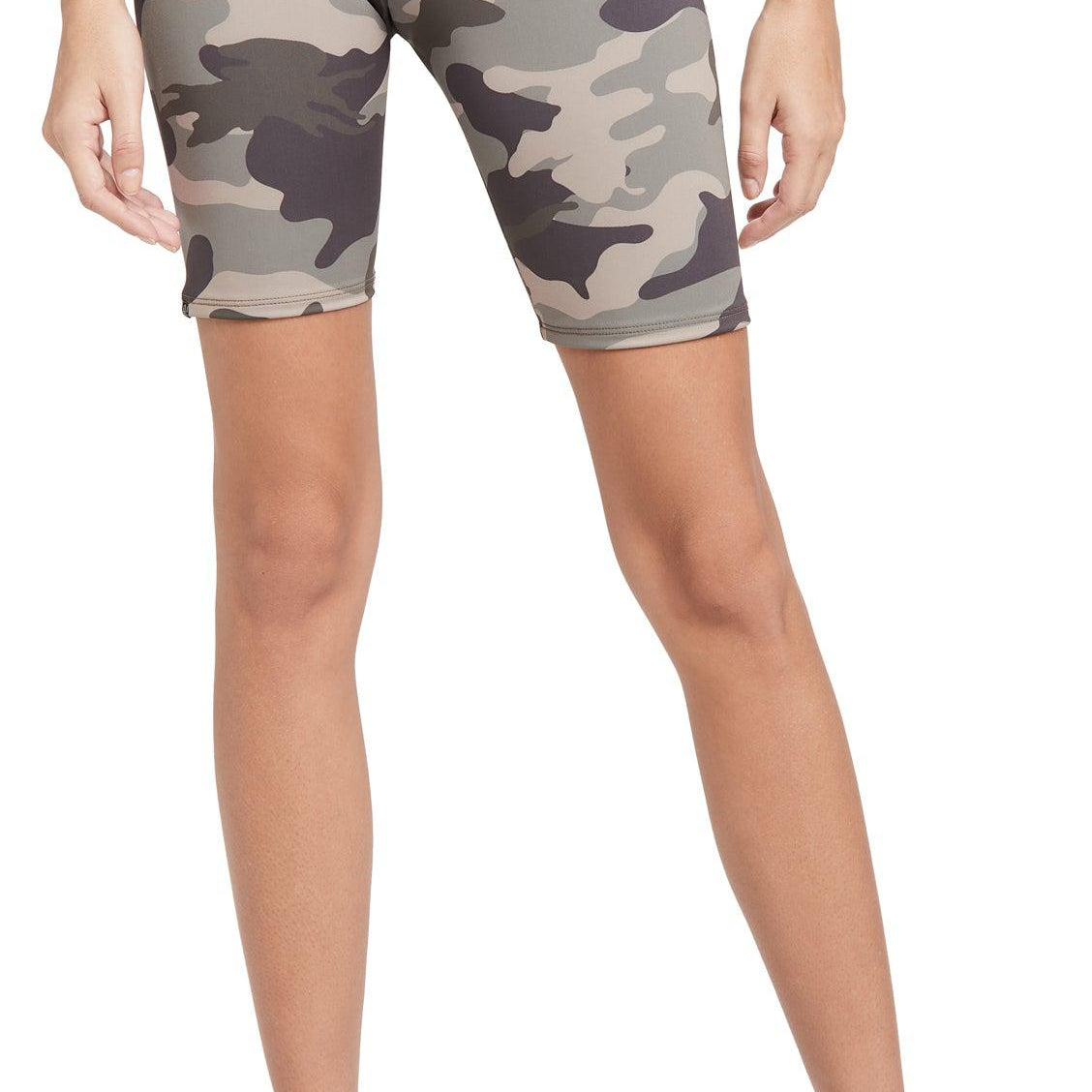 Onzie High Rise Bike Short Combat Camo Small/Medium - Sports by Sager
