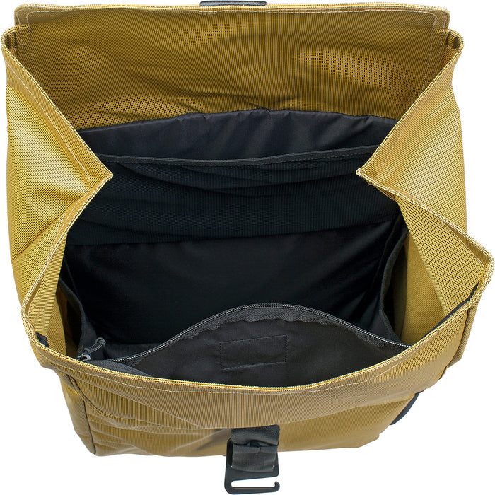 Evoc Duffle Backpack 26L Curry/Black Roll Tab Waterproof Travel Bag