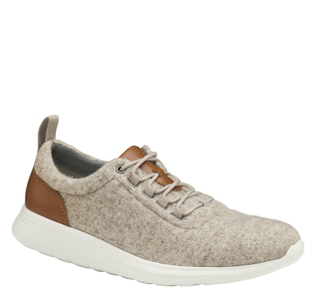 Men's Low-Top Sneakers Wool and Nubuck