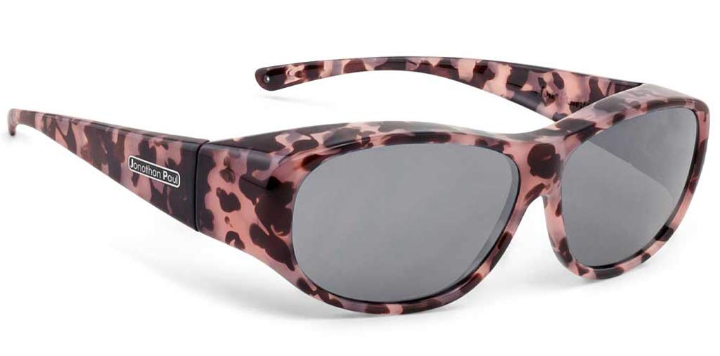 Jonathan Paul Fitovers Sunni Large Pink Demi Polarvue Gre Sunglasses