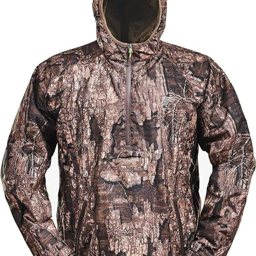 Gator Waders Men's 1/2 Zip Waterproof Fleece Lined Bog Hoodie