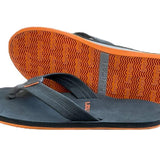 Hari Mari Men's Fields Tan/Olive Size 10 Memory Foam and Arch Support Flip Flops