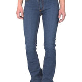 Kimes Ranch Women's Chloe Blue 4W x 34L Mid-Rise Flare Boot Cut Jeans