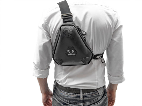 Handy Bag Black Hybrid Bag Sling Crossbody Backpack