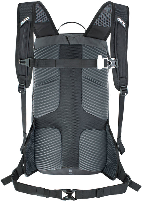 Evoc Ride 12 Hydration Bag 12L Bladder: Not Included (2L) Carbon/Grey Backpack